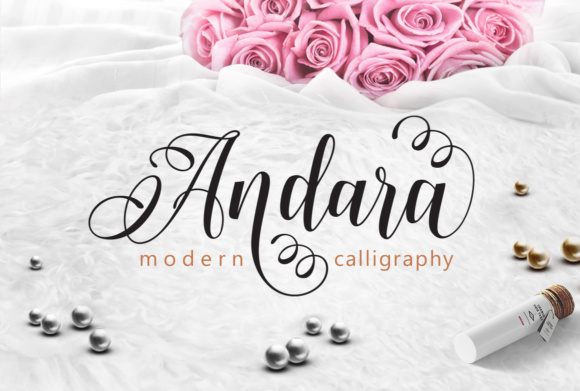 Andara Font - Featured Image
