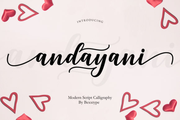 Andayani Script Font - Featured Image