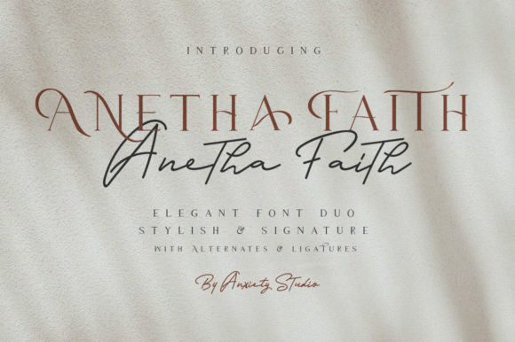 Anetha Faith Duo Font - Featured Image