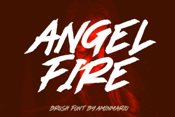 Angel Fire Font - Featured Image