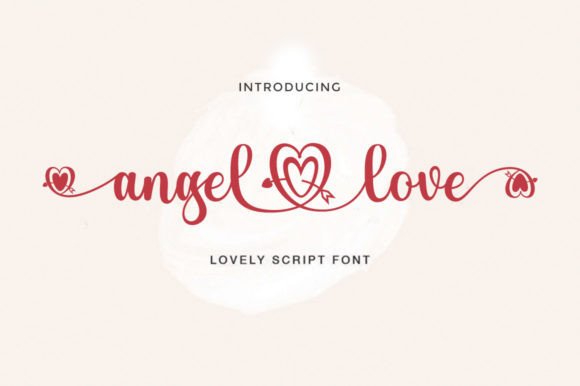 Angel Love Font - Featured Image