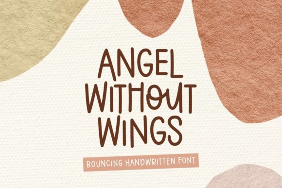Angel Without Wings Font - Featured Image