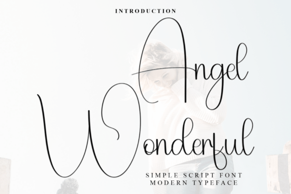 Angel Wonderful Font - Featured Image