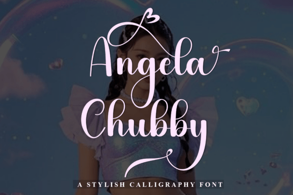 Angela Chubby Font - Featured Image