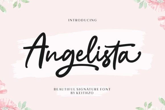 Angelista Font - Featured Image
