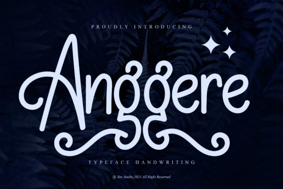 Anggere Font - Featured Image