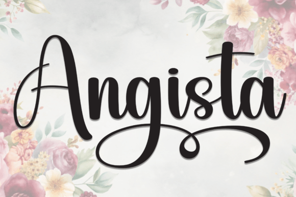 Angista Font - Featured Image