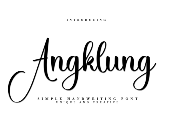 Angklung Font - Featured Image