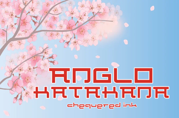 Anglo Katakana Font - Featured Image