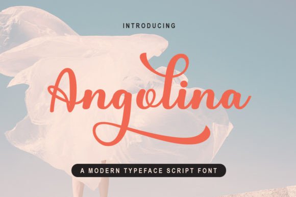 Angolina Font - Featured Image