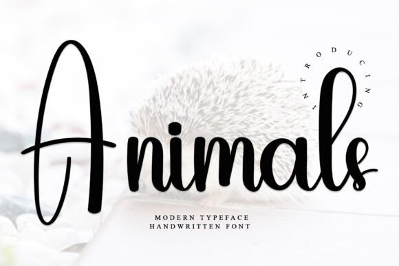 Animals Font - Featured Image