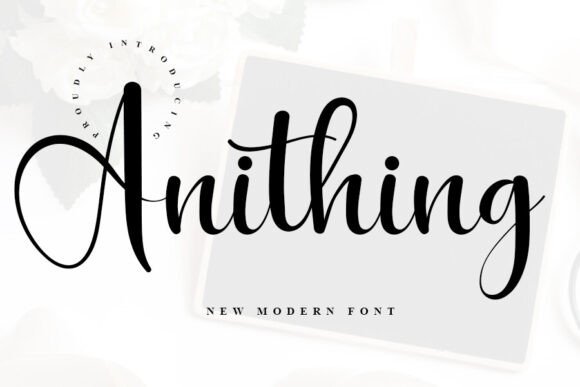 Anithing Font - Featured Image