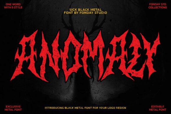 Anomaly Font Font - Featured Image