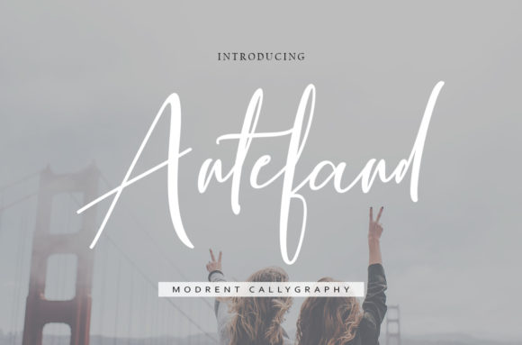 Antefand Font - Featured Image