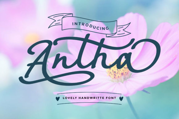 Antha Font - Featured Image