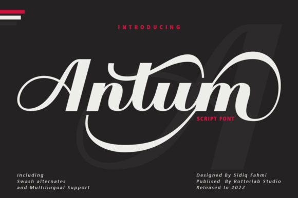 Antum Font - Featured Image