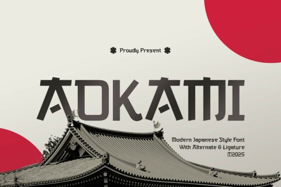 Aokami Font - Featured Image