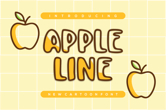 Apple Line Font - Featured Image