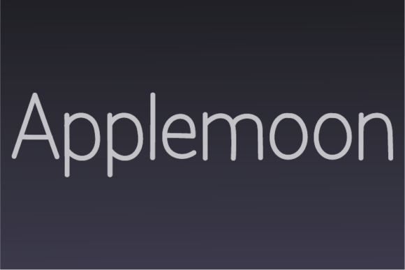 Applemoon Font - Featured Image