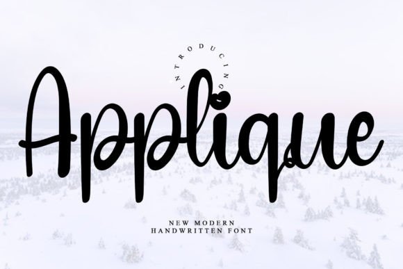 Applique Font - Featured Image
