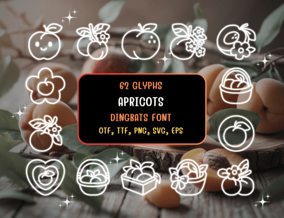 Apricots Font - Featured Image