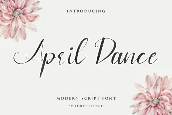 April Dance Font - Featured Image