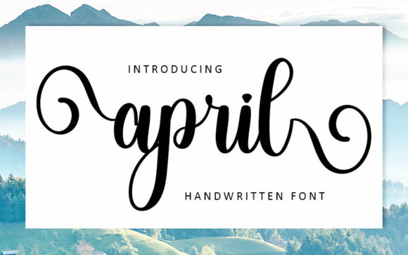 April Font - Featured Image