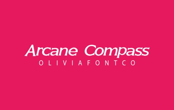 Arcane Compass Font - Featured Image