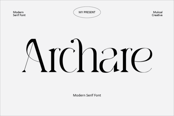 Archare Font - Featured Image