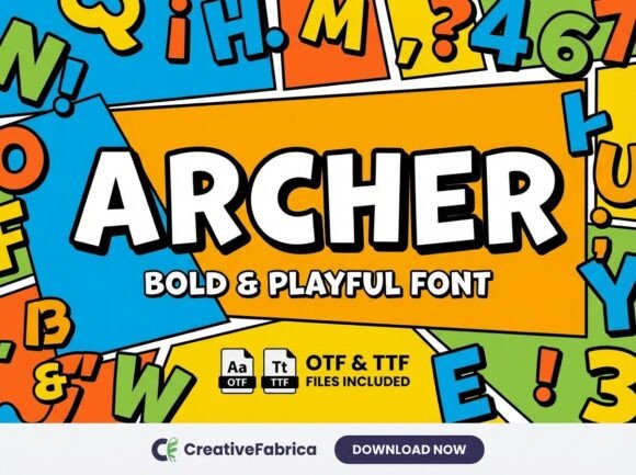 Archer Font - Featured Image