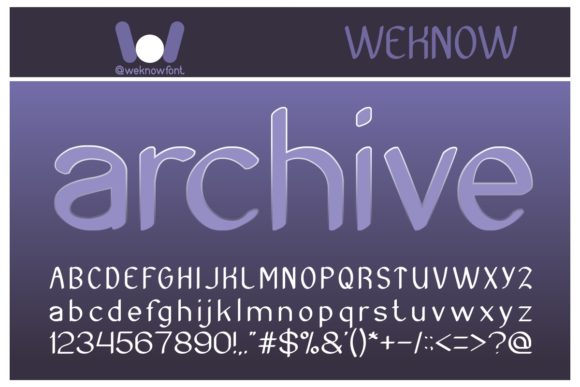 Archive Font - Featured Image