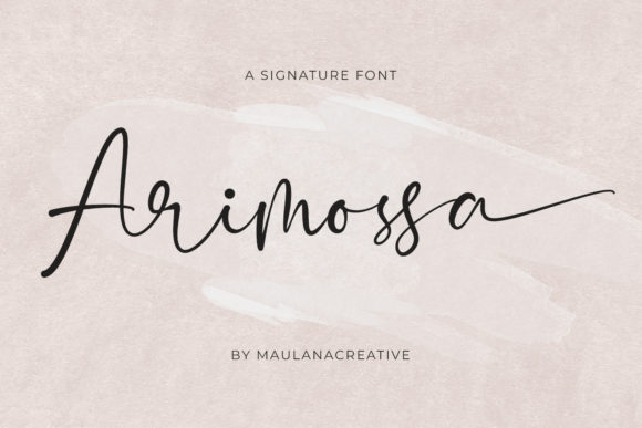 Arimossa Font - Featured Image