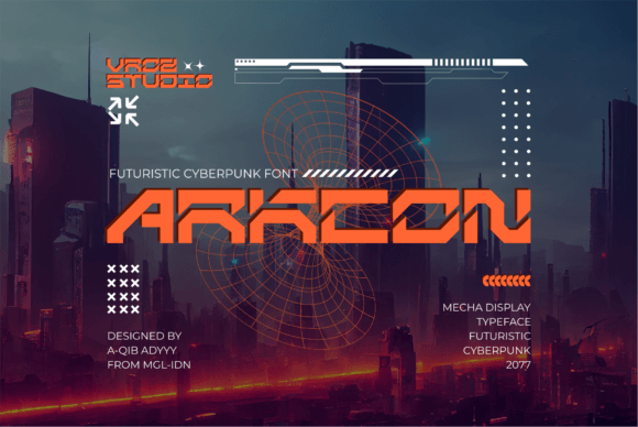 Arkcon Font - Featured Image