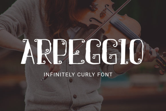 Arpeggio Font - Featured Image