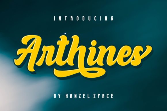 Arthines Font - Featured Image