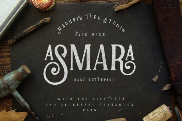 Asmara Font - Featured Image