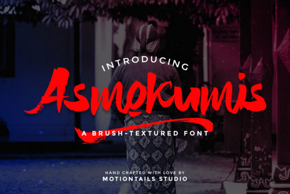 Asmokumis Font - Featured Image
