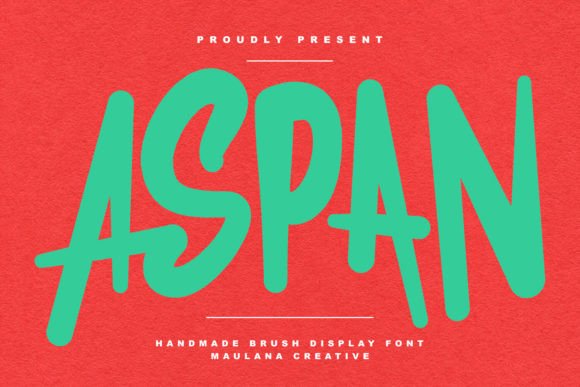Aspan Font - Featured Image
