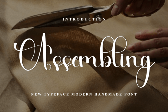 Assembling Font - Featured Image