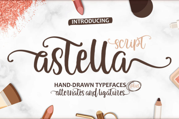 Astella Script Font - Featured Image