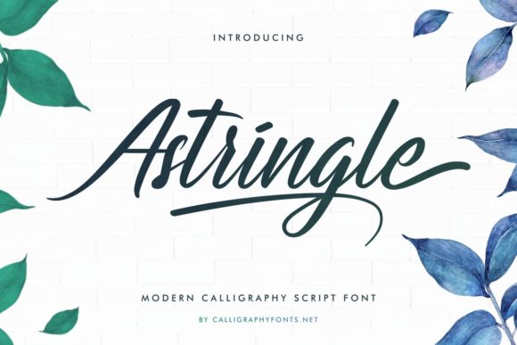 Astringle Font - Featured Image