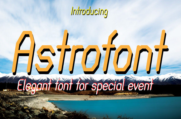 Astro Font - Featured Image