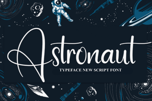 Astronaut Font - Featured Image