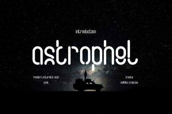 Astrophel Font - Featured Image