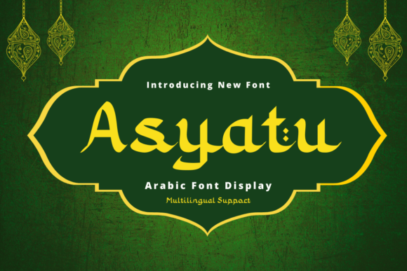 Asyatu Font - Featured Image