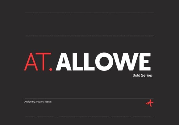 At. Allowe Font - Featured Image