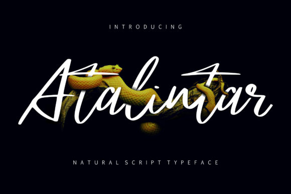 Atalintar Font - Featured Image