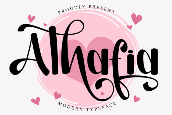 Athafia Font - Featured Image