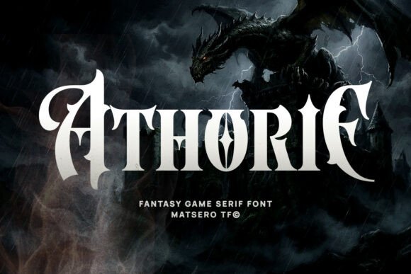 Athorie Font - Featured Image