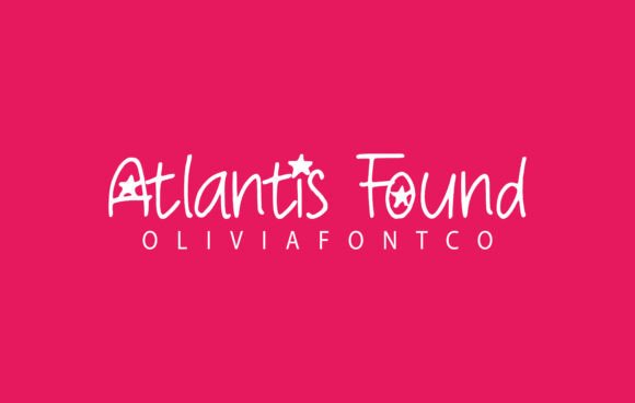 Atlantis Found Font - Featured Image